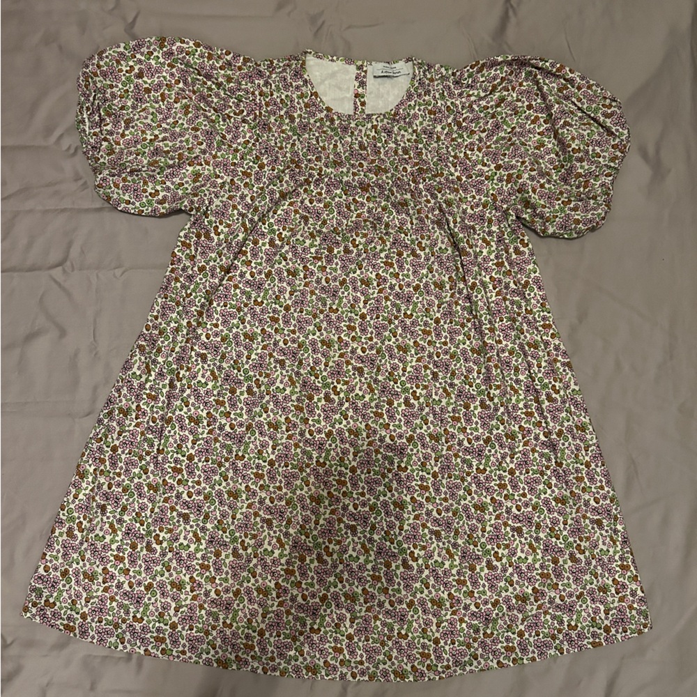 & Other Stories floral print mini dress Size 2